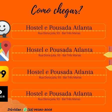 Hostel & Pousada Atlanta Peruibe Ngoại thất bức ảnh