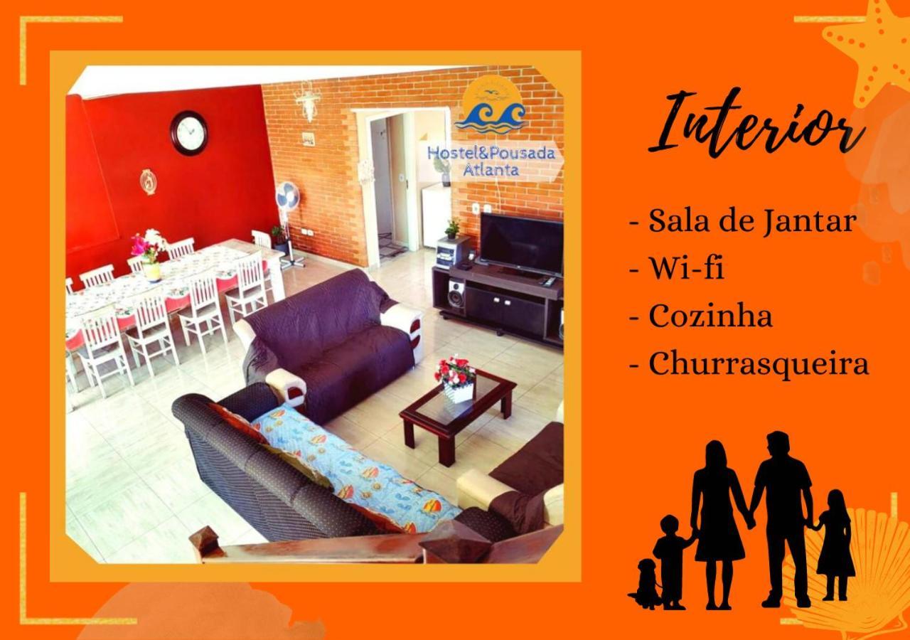 Hostel & Pousada Atlanta Peruibe Ngoại thất bức ảnh